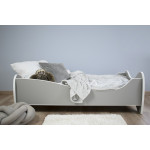 Detská posteľ Top Beds MIDI COLOR 140cm x 70cm sivá